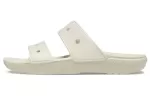 Crocs Classic Clog Chinelos brancos unissex aconchegantes