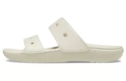 Crocs Classic Clog Chinelos brancos unissex aconchegantes