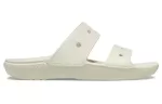 Crocs Classic Clog Chinelos brancos unissex aconchegantes