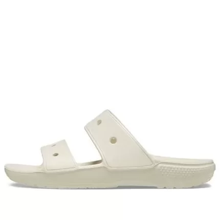 Crocs Classic Clog Chinelos brancos unissex aconchegantes
