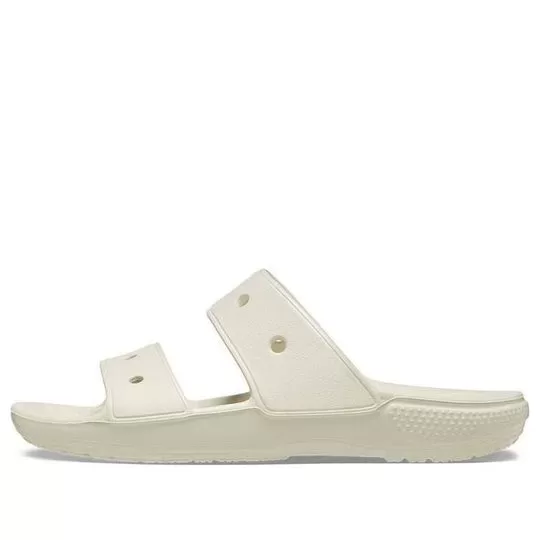 Crocs Classic Clog Chinelos brancos unissex aconchegantes
