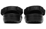 Crocs Classic Clog Cozy Respirável Beach Sandálias Pretas