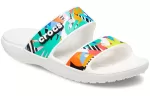Crocs Classic Clog Cozy Unissex Branco Multicolorido Chinelos ‘Branco’