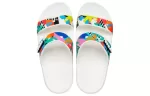 Crocs Classic Clog Cozy Unissex Branco Multicolorido Chinelos ‘Branco’