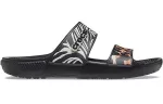 Crocs Classic Clog Cozy Unissex Preto Multicolorido Chinelos ‘Preto’
