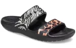 Crocs Classic Clog Cozy Unissex Preto Multicolorido Chinelos ‘Preto’