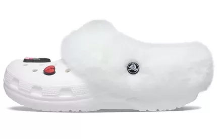 Crocs Classic Clog Crocs Chinelos unissex brancos