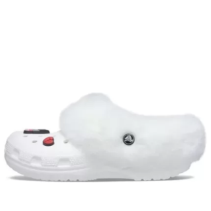 Crocs Classic Clog Crocs Chinelos unissex brancos