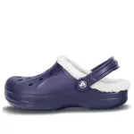 Crocs Classic Clog Crocs Fique quente resistente ao desgaste chinelos unissex azul marinho 16244-49U