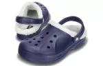 Crocs Classic Clog Crocs Fique quente resistente ao desgaste chinelos unissex azul marinho 16244-49U