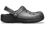 Crocs Classic Clog Crocs Stay Warm Wear-Resistant Sports Unissex Sandálias Pretas 16244-060