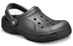 Crocs Classic Clog Crocs Stay Warm Wear-Resistant Sports Unissex Sandálias Pretas 16244-060