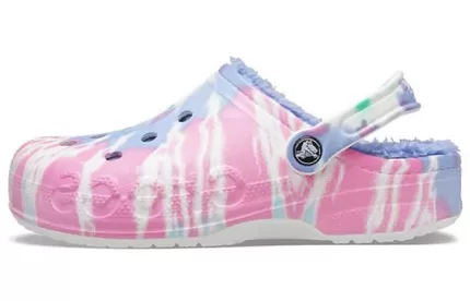 Crocs Classic Clog Crocs Tie Dye Impressão Multicolor Chinelos Unissex