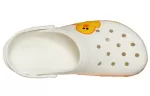 Crocs Classic Clog Line Friends Beach Branco Amarelo Sandálias Unissex ‘White Yellow’