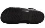 Crocs Classic Clog Sapatos de praia casuais respiráveis ​​pretos unissex
