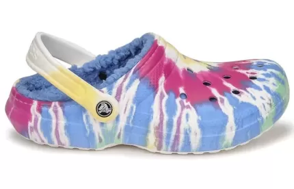 Crocs Classic Clog Tie Dye Crocs Azul multicolorido