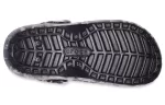 Crocs Classic Corante alvejante forrado Clogs ‘Preto Branco Bege’