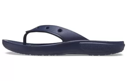 Crocs Classic Crocs Flip Chinelos Casuais Unissex Azul Marinho