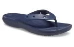 Crocs Classic Crocs Flip Chinelos Casuais Unissex Azul Marinho