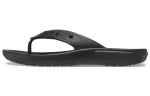 Crocs Classic Crocs Flip Chinelos Casuais Unissex Preto