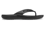 Crocs Classic Crocs Flip Chinelos Casuais Unissex Preto