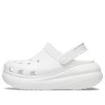 Crocs Classic Entupimento de esmagamento ‘Branco’