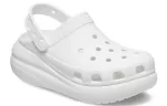 Crocs Classic Entupimento de esmagamento ‘Branco’