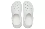 Crocs Classic Entupimento de esmagamento ‘Branco’