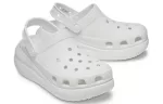 Crocs Classic Entupimento de esmagamento ‘Branco’
