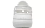Crocs Classic Entupimento de esmagamento ‘Branco’