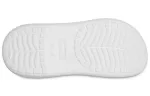Crocs Classic Entupimento de esmagamento ‘Branco’