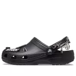 Crocs Classic Feel The Positivity Casual Unissex Sandálias Pretas