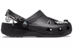 Crocs Classic Feel The Positivity Casual Unissex Sandálias Pretas