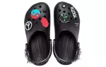 Crocs Classic Feel The Positivity Casual Unissex Sandálias Pretas