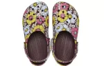 Crocs Classic Floral retrô Clogs ‘Amarelo Rosa’