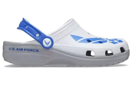 Crocs Classic Força Aérea dos EUA Clogs ‘Branco Azul Cinza’ 207752
