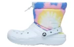 Crocs Classic Forrado Neo Puff Boots ‘Tie Dye Mineral Azul’