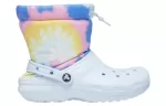 Crocs Classic Forrado Neo Puff Boots ‘Tie Dye Mineral Azul’