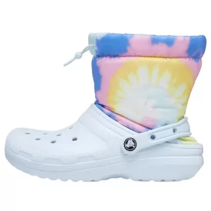 Crocs Classic Forrado Neo Puff Boots ‘Tie Dye Mineral Azul’
