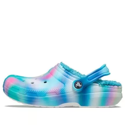 Crocs Classic Forrado Solarizado Clogs ‘White Blue Aqua’