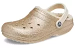 Crocs Classic Forrado com brilho Clogs ‘Ouro’ 504271