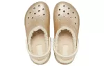 Crocs Classic Forrado com brilho Clogs ‘Ouro’ 504271