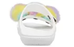 Crocs Classic Fur Sure 2 tiras Sandálias ‘Brancas’