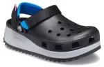 Crocs Classic Hiker Clog Sports Preto Azul Vermelho Sandálias ‘Black Blue Red’