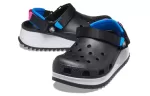 Crocs Classic Hiker Clog Sports Preto Azul Vermelho Sandálias ‘Black Blue Red’