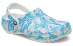 Crocs Classic Impressão Duke Clogs ‘Azul Branco’