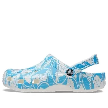 Crocs Classic Impressão Duke Clogs ‘Azul Branco’