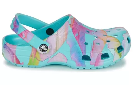 Crocs Classic Impressão palmar Clogs ‘Netuno Multi’