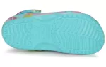 Crocs Classic Impressão palmar Clogs ‘Netuno Multi’