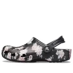 Crocs Classic Impresso Clogs ‘Preto Rosa’